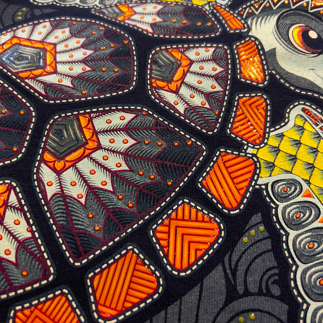 Blue Turtle Men's T-Shirt | Unique Design and Mexican Art