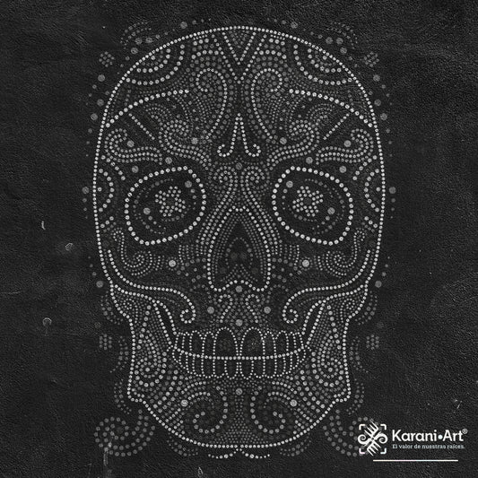 Silver Tzontli Men's T-Shirt | Exclusive Mexican Design