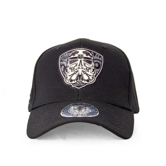 Gorra Azteca Clon Lisa Negra | Minimalismo y Orgullo Cultural