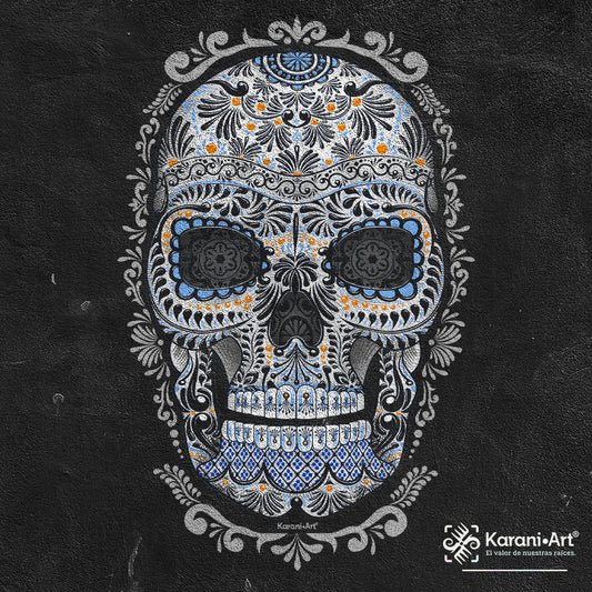 Calavera Talavera Playera para Niño | Estilo Mexicano y Divertido