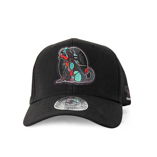 Gorra Canto a la Luna Lisa Negra | Estilo Sofisticado y Cultural