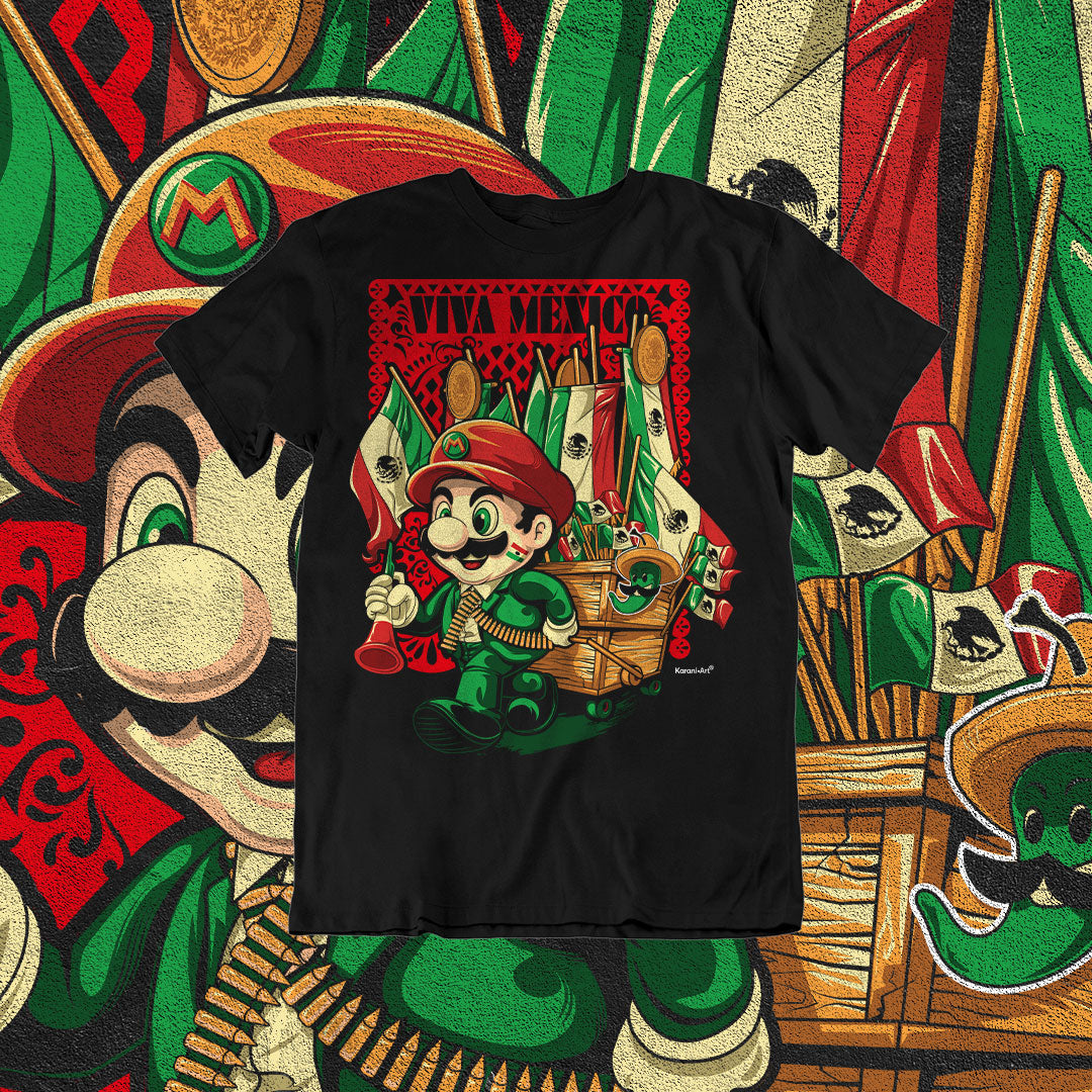 Playera Carrito Tricolor | Orgullo Mexicano y Arte Urbano