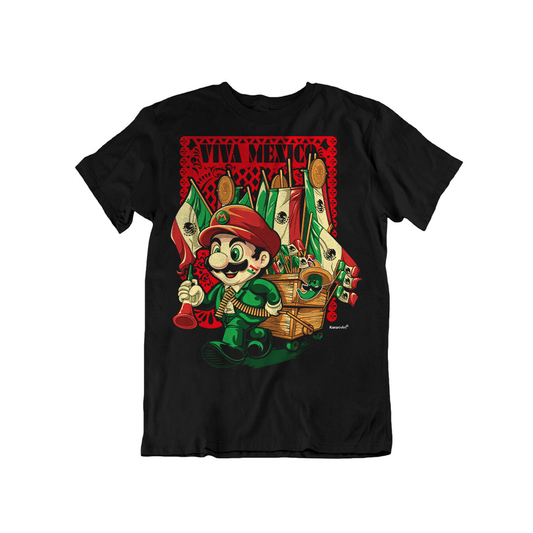 Playera Carrito Tricolor | Orgullo Mexicano y Arte Urbano