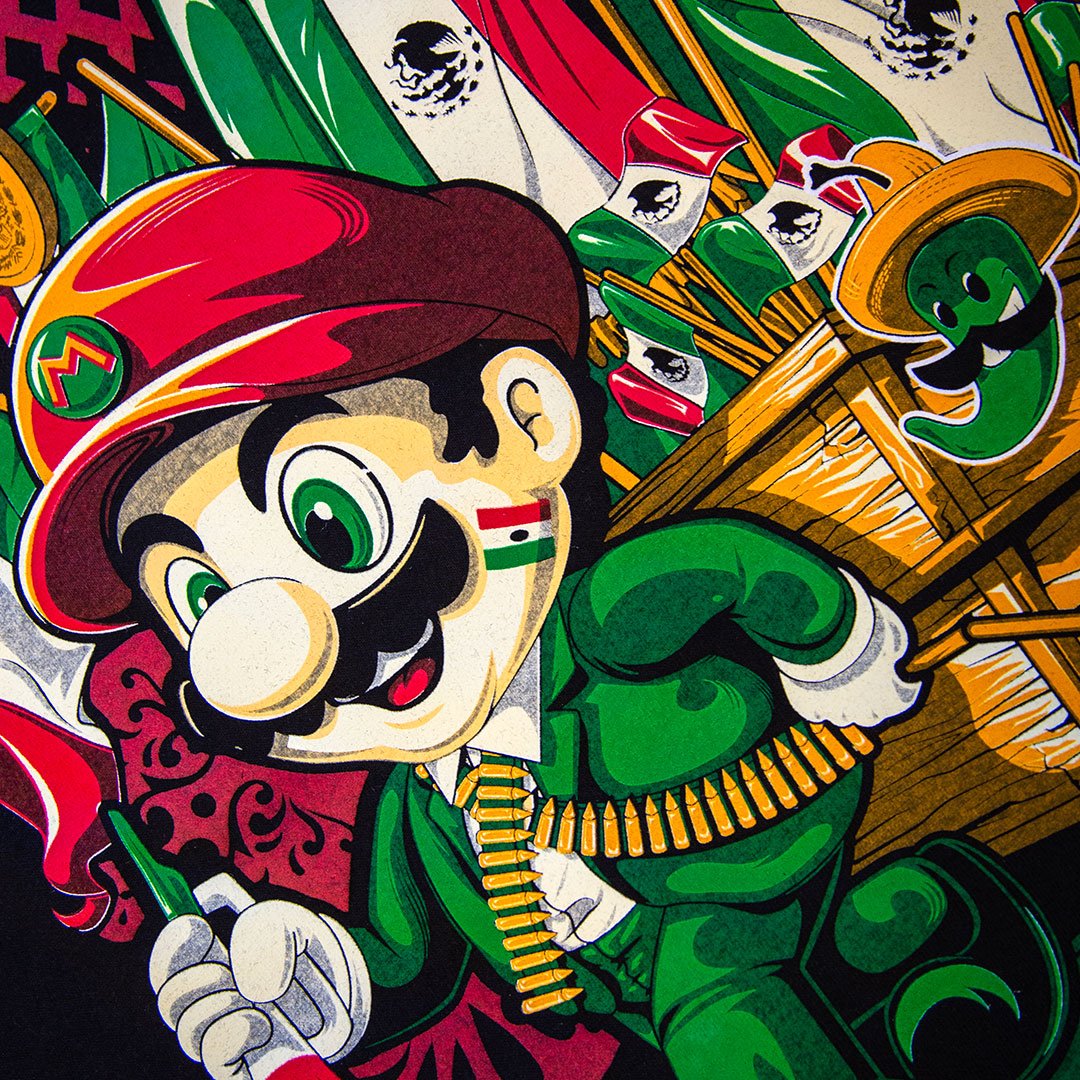 Playera Carrito Tricolor | Orgullo Mexicano y Arte Urbano