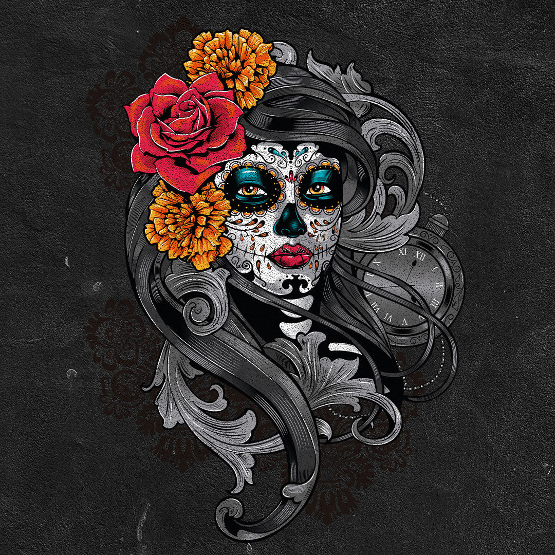 Chicana Playera para Hombre | Estilo Mexicano y Elegante