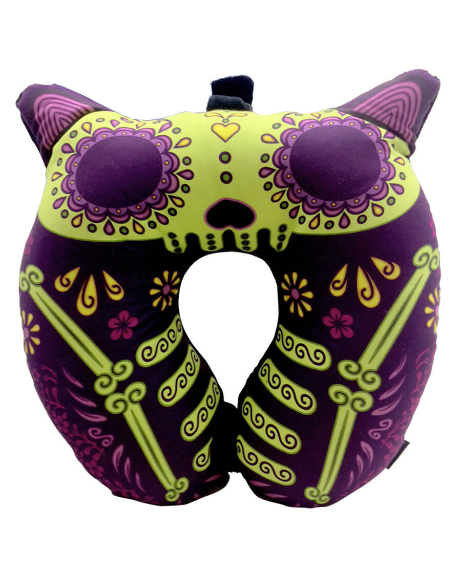 cojin-cervical-gato-calavera