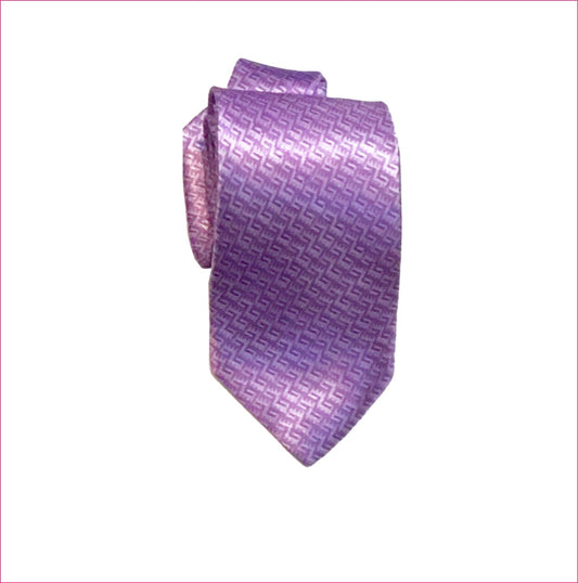 Purple Grecas Tie | Mexican Elegance with Sophisticated Style