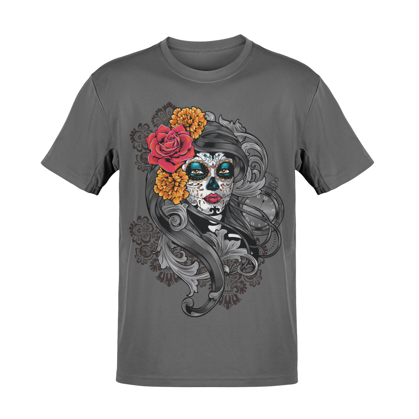Chicana Playera para Hombre | Estilo Mexicano y Elegante