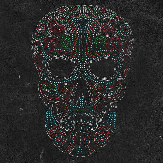 Guelaguetza Skull Men's T-Shirt | Exclusive Mexican Design