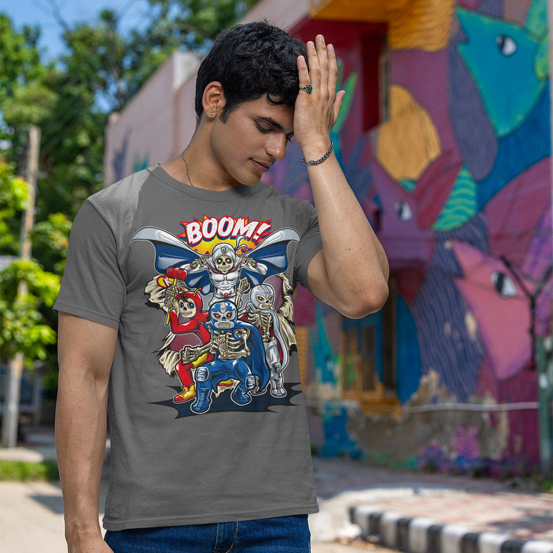 Guerreros K Playera para Hombre | Estilo Mexicano Único
