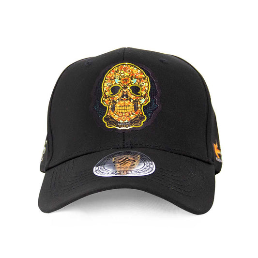 Gorra La Calavera Lisa Negra | Estilo Audaz y Elegante