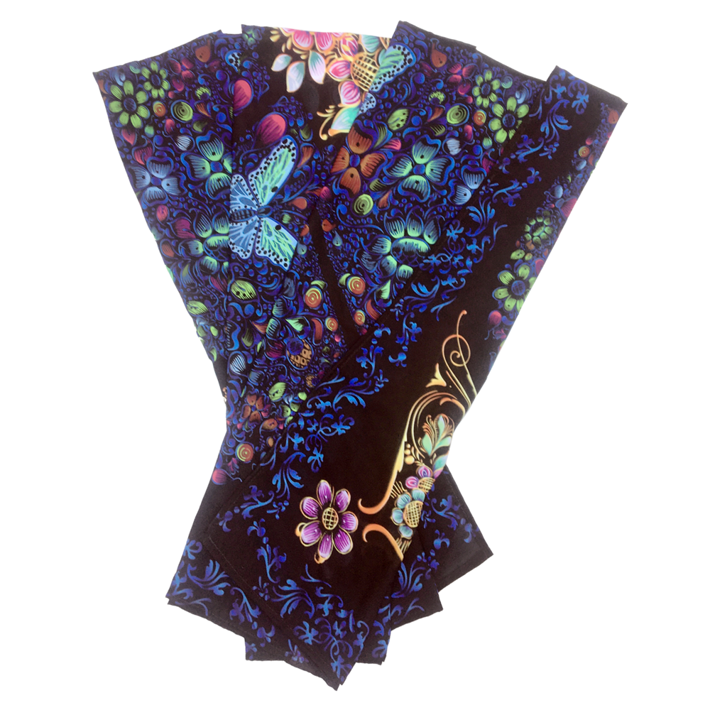 Lacquer Scarf | Sophistication with Mexican Art