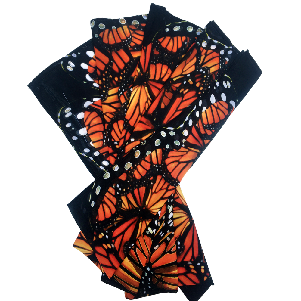 Monarchs Scarf | Inspired by the Beauty of Mexican Nature