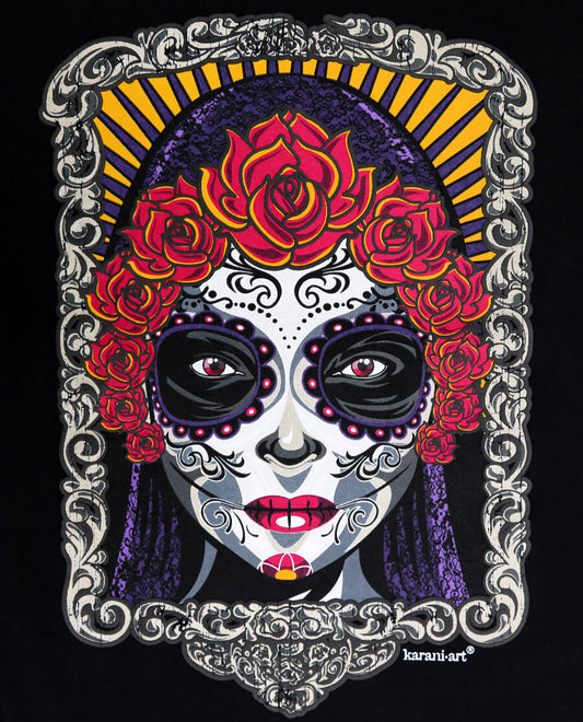 Playera-mujer-negro-la-llorona-detalle