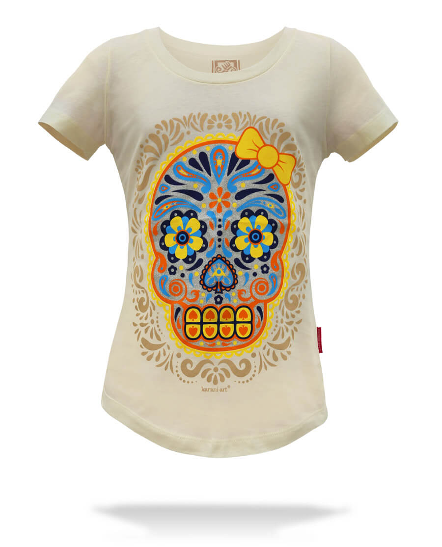 playera-Mono-Calavera-hueso-na