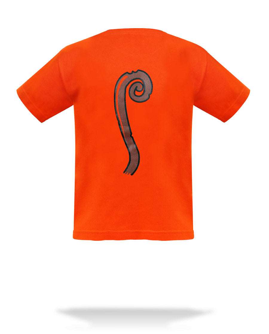 playera-niño-Changuitos-naranja-f2