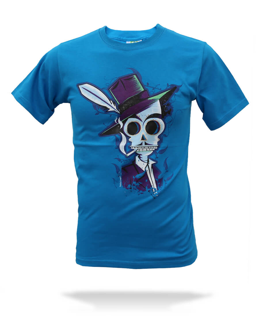 Playera-pachuco-cyan