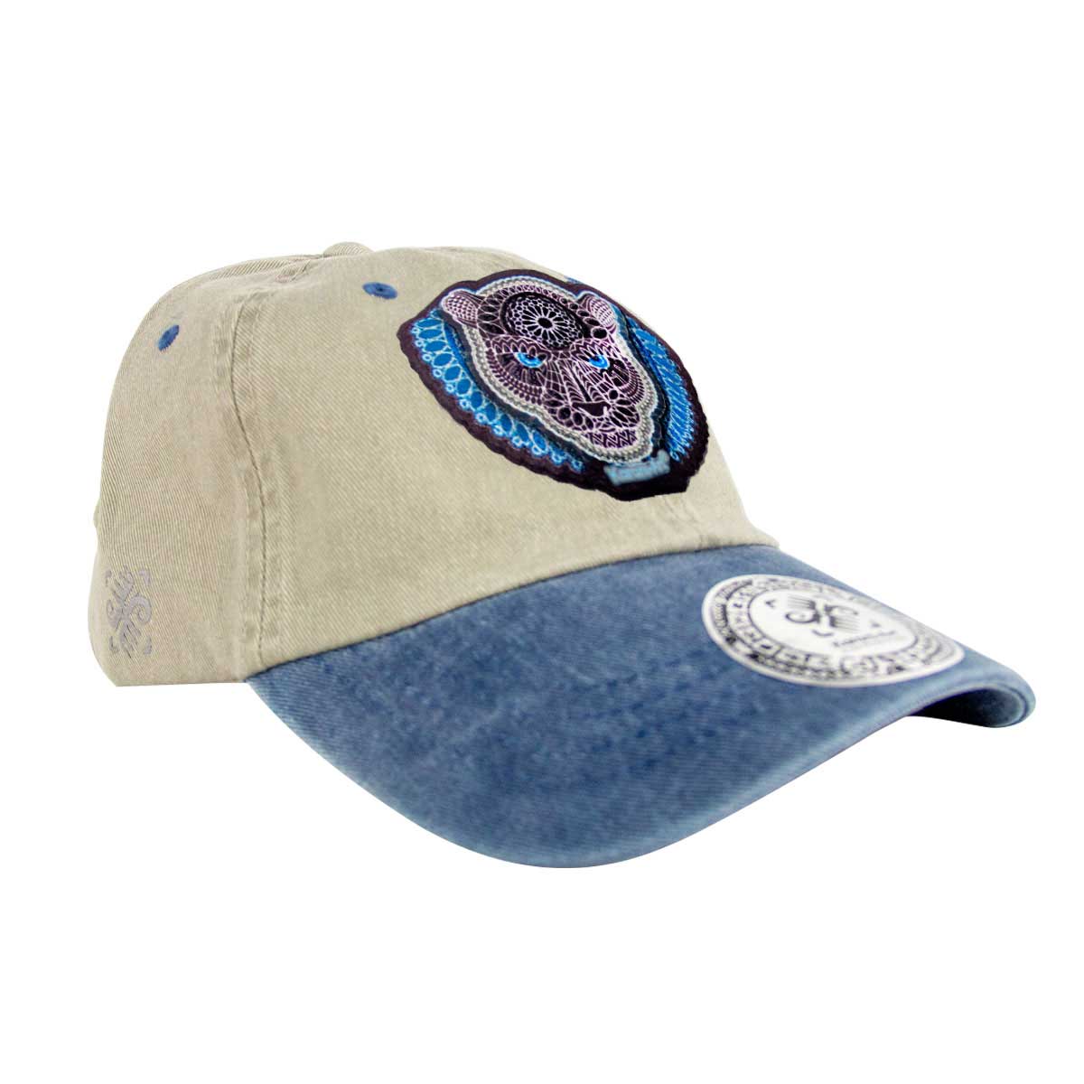 Gorra Sicarú Deslavada Azul y gris