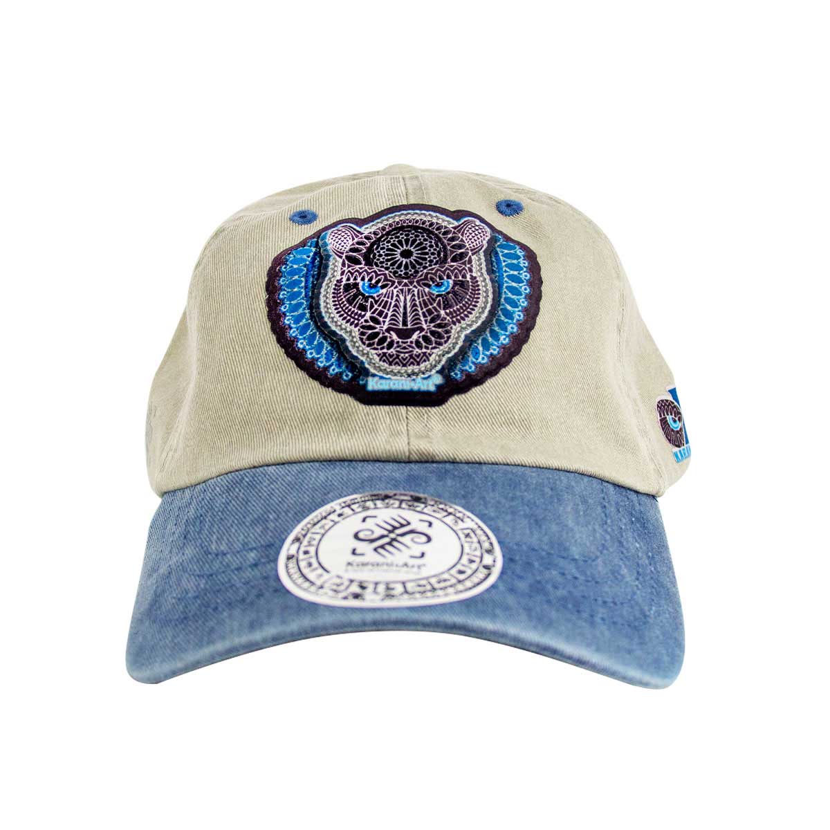 Gorra Sicarú Deslavada Azul y gris