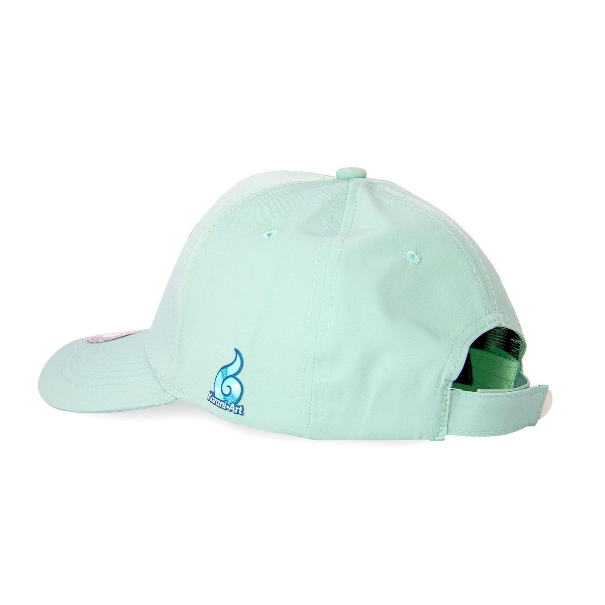 Gorra Máscara Tlaloque Lisa Verde Menta | Estilo Fresco con Raíces Culturales