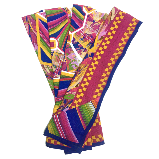 Saltillo Carpet Scarf | Mexican Tradition and Elegance