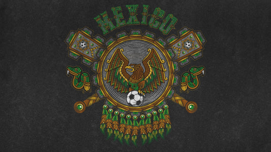 Escudo Azteca: El Corazón de la Cancha y el Sol de Victoria
