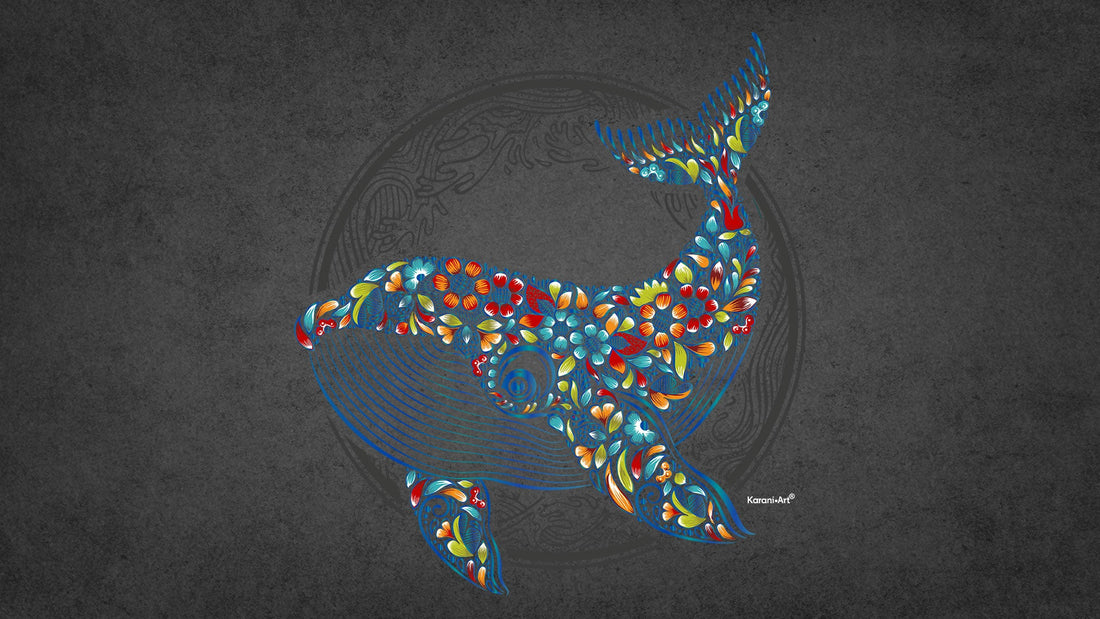 Ballena Lacada: Guardiana de los Mares Celestiales