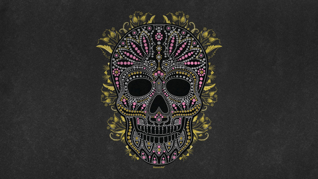 Calavera Imperial: El Trono de la Memoria y el Destello del Tiempo