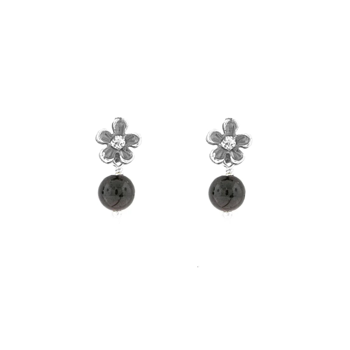 Joyería Aretes Flor Sencilla