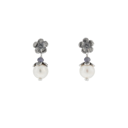 Joyeria Aretes Flor Armonía