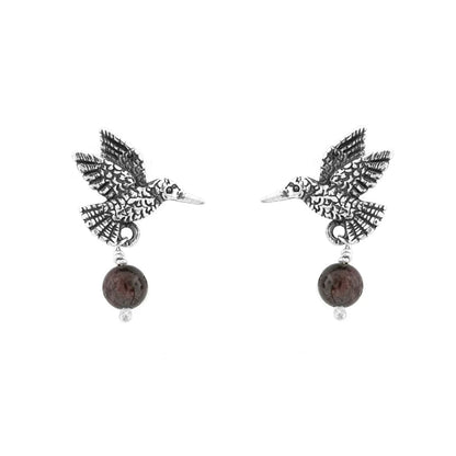 Joyería Aretes Colibrí chicos