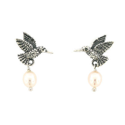 Joyería Aretes Colibrí chicos