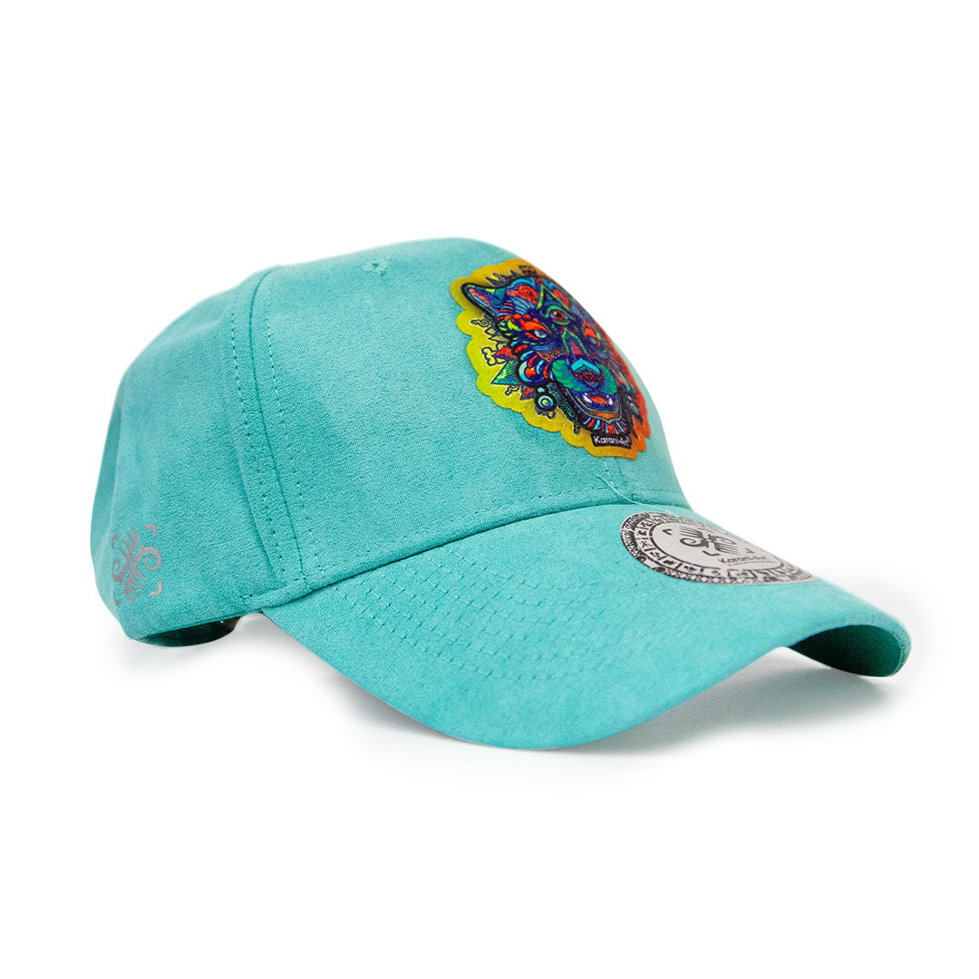 Gorra Ixbalanqué Gamusa Verde | Elegancia y Cultura Maya