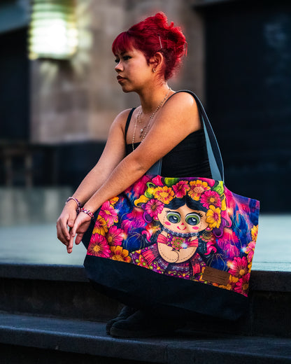 Bolsa Muñequita Talavera | Arte Mexicano Contemporáneo