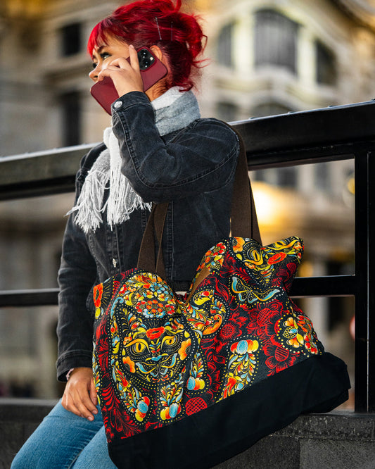 Bolsa Gato Michiacano | Arte Mexicano Contemporáneo