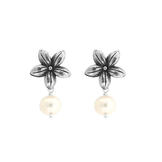 Aretes Jazmín Medianos | Joyería Elegante y Sofisticada