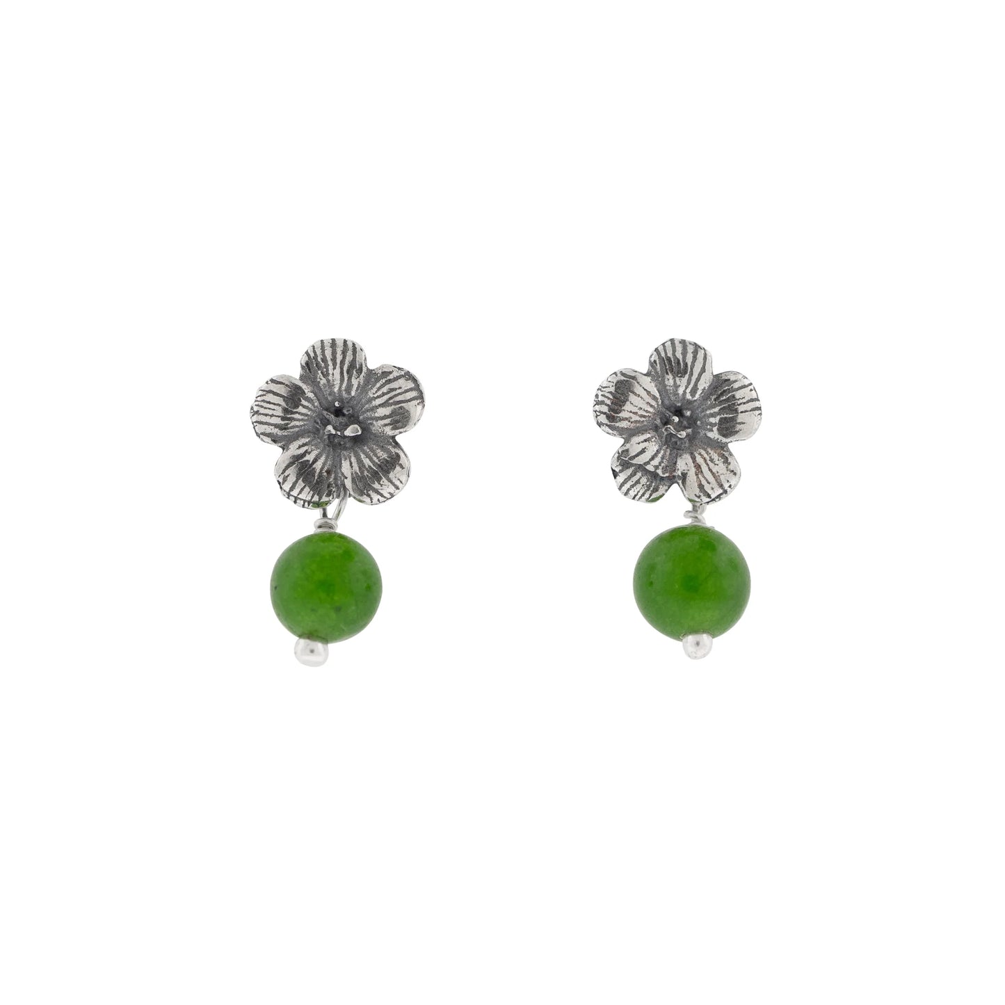 Joyería Aretes Flor Armonía sencillos