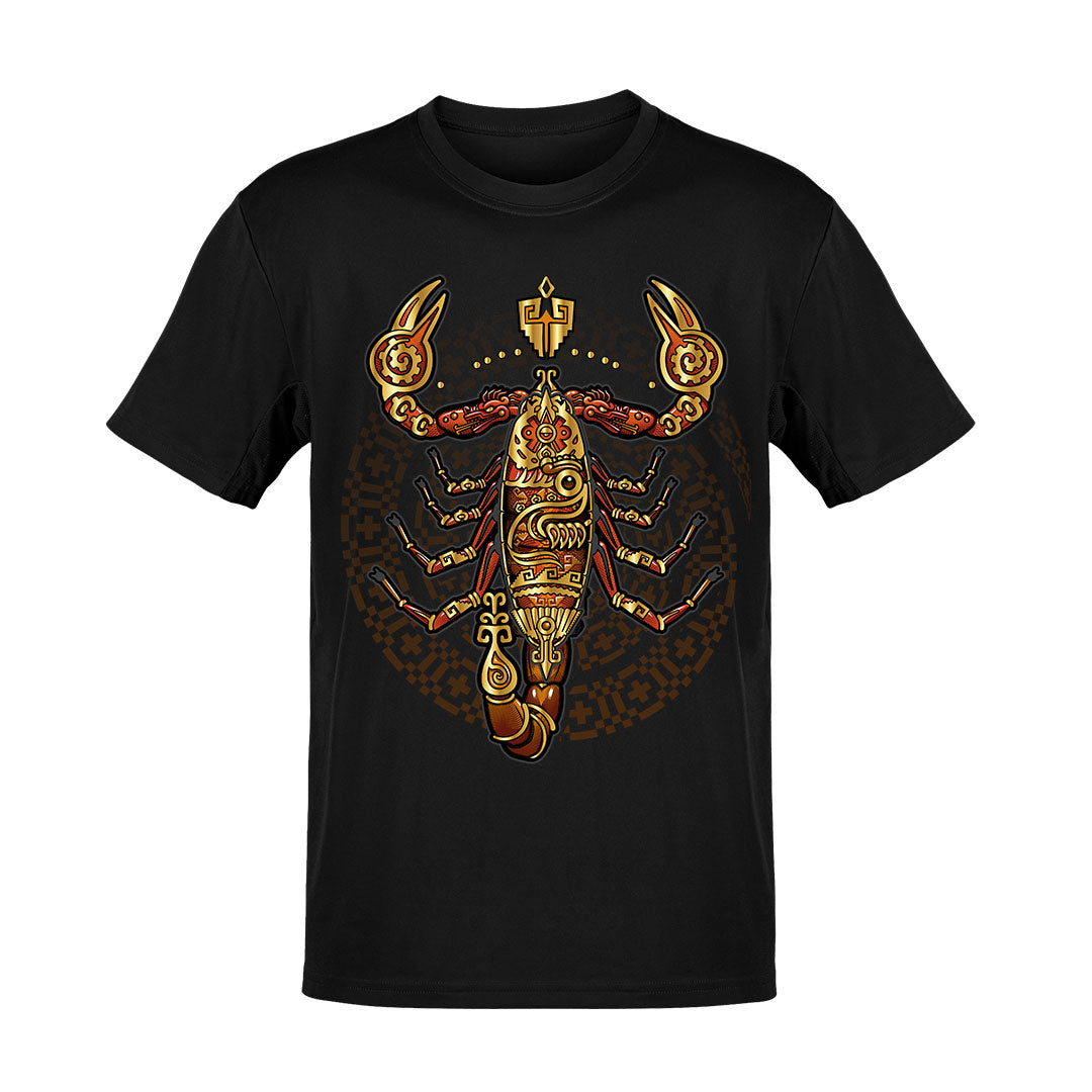 Tecpalt Scorpion T-shirt | Warrior Force and Pre-Hispanic Art
