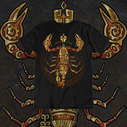 Tecpalt Scorpion T-shirt | Warrior Force and Pre-Hispanic Art