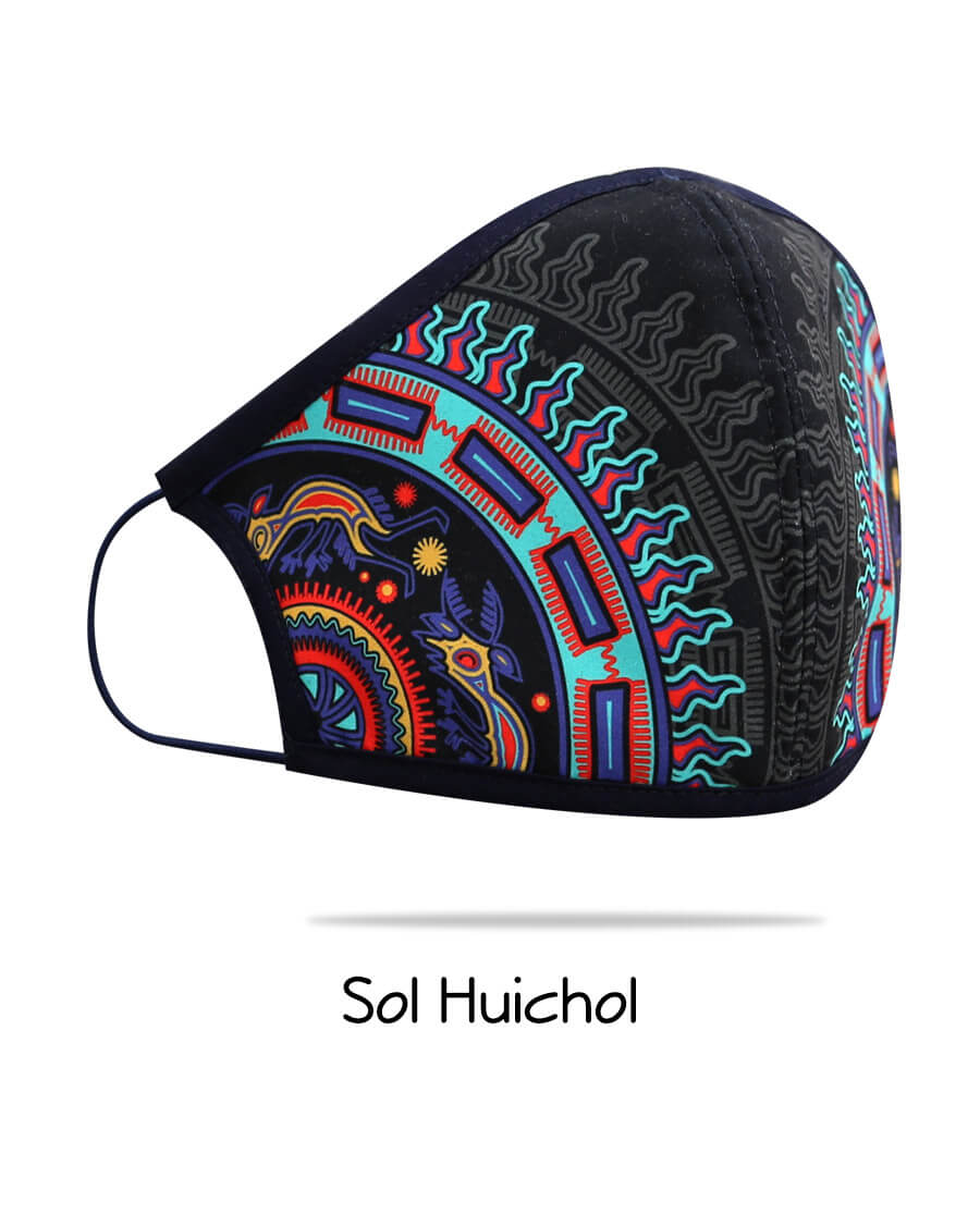 Cubrebocas-Sol-Huichol