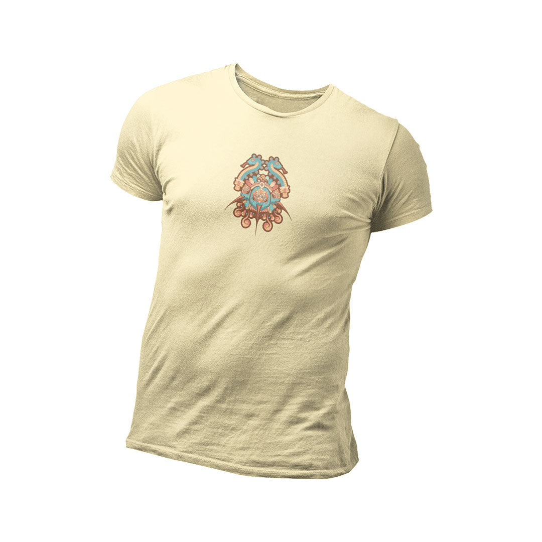 Playera Dios de la Guerra | Arte Mexicano en Algodón Premium