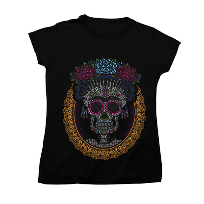 Frida Huesuda Playera para Dama | Diseño Mexicano y Exclusivo