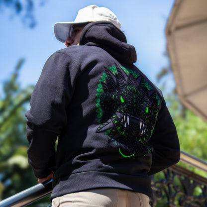 Kukulkán – Sudadera Negra | Karani Art