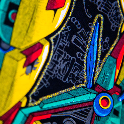 Playera QuetzalMachine | Arte Mexicano Tecno-Ancestral