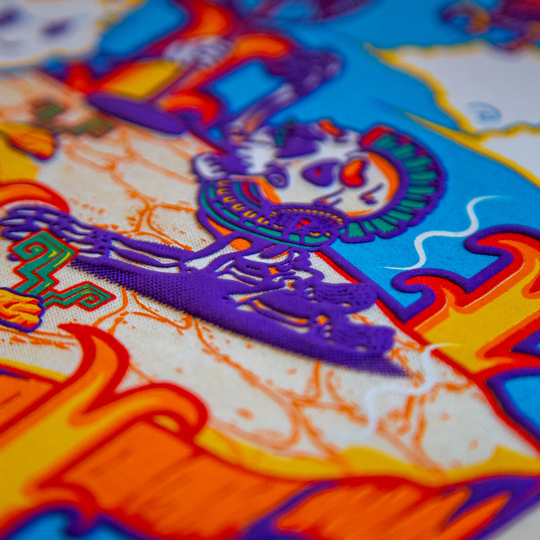 Solstice T-shirt | Solar Mysticism and Cutting-Edge Screen Printing