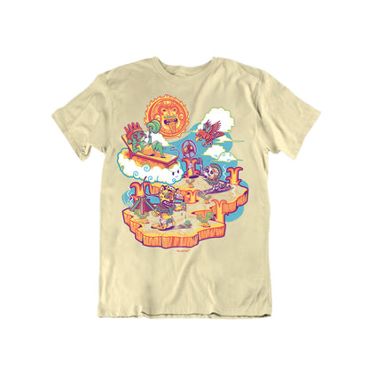 Solstice T-shirt | Solar Mysticism and Cutting-Edge Screen Printing