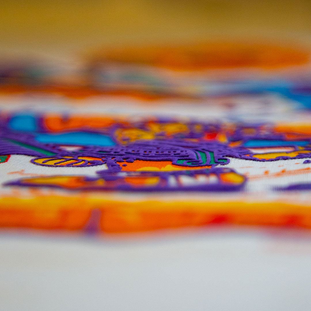 Solstice T-shirt | Solar Mysticism and Cutting-Edge Screen Printing