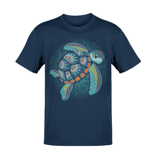 Tortuga azul Playera para Hombre