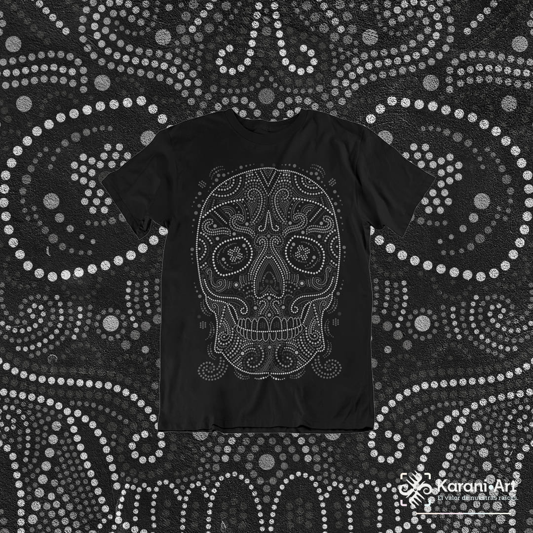 Tzontli de Plata Playera para Hombre | Diseño Mexicano y Exclusivo