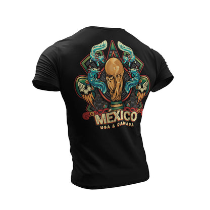 Playera Ajolote Mundialista | Espíritu Ancestral del Juego Sagrado